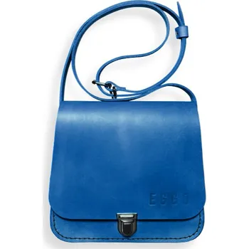 Kabelka Eggo Deloria dámská kožená kabelka Modrá