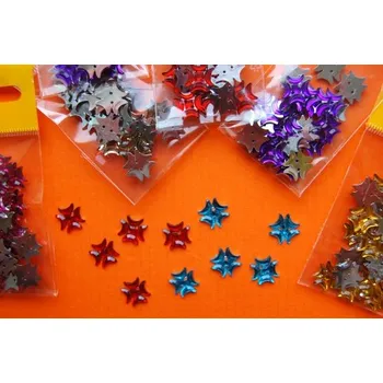 Nášivka Našívací ozdoba 366 vel.10mm balení 2g (12 bal.)