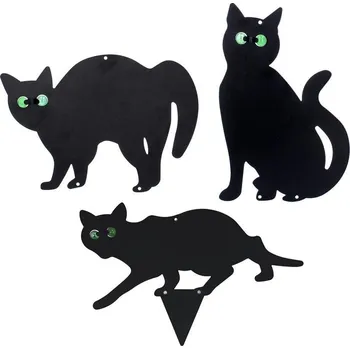 Zahradní dekorace Plašič ptáků Kočka mix tvarů / CH3115