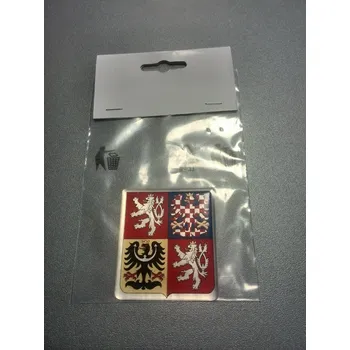 Vlajka ČR vlajka erb, A-CZ-092