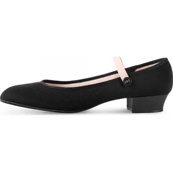 Dětská sálová obuv Bloch,Accent - charakterní obuv S0326GU, černá 33