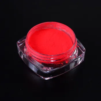 CuteNails Neonový pigment: Červená