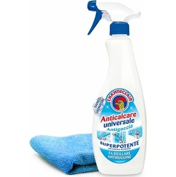 Čisticí prostředek do koupelny Chante Clair Anticalcare Universale Antigoccia odstraňovač vodního kamene a rzi 625 ml