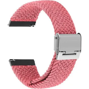 Řemínek na hodinky Pletený řemínek Braid pro Apple Watch 3-4-5-6-SE 42-44mm růžový