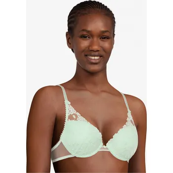 Souprava dámského spodního prádla Podprsenka push up PASSIONATA (4069-25), Velikost 70D, Barva světle zelená