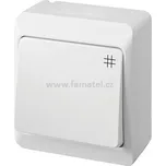 FAMATEL 5338-02 GALATEA přepínač křížový č.7 IP44 bílá