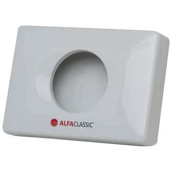 Zásobník na papírové ručníky AlfaClassic Zásobník na hygienické mikrotenové sáčky, AC, bílý