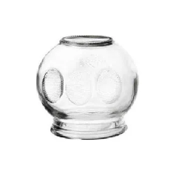 Masážní příslušenství Pro salony Silnostěnná skleněná masážní baňka Ø 3 cm