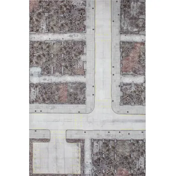 Příslušenství k deskovým hrám Gamemat.eu Herní podložka 6'x4' (183x122 cm) - různé motivy Varianta: Urban Warzone
