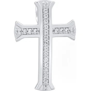 Přívěsek Stříbrný přívěsek křížek Ithiel FW1293P