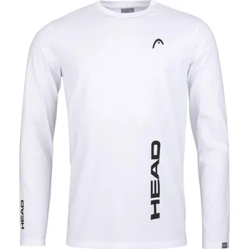 Pánské tričko Pánské tričko Head Promo LS Men, white - XL HEAD