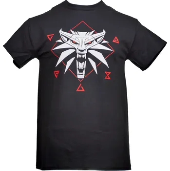 Pánské tričko Jinx The Witcher Znamení vlka S