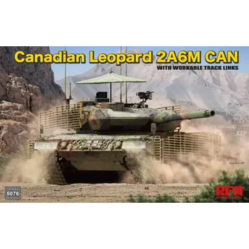 Plastikový model Ryefield model 1/35 Canadian Leopard 2A6M CAN