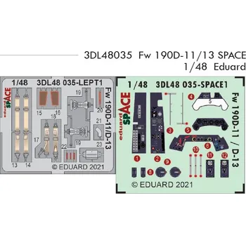 Plastikový model Eduard 1/48 Fw 190D-11/13 SPACE (EDUARD)