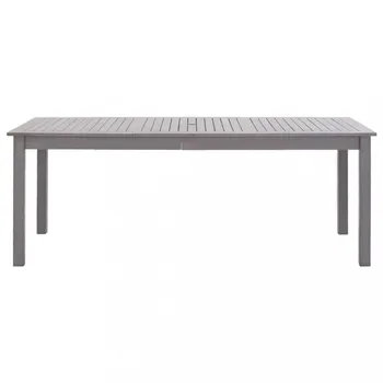 Zahradní stůl vidaXL Dekorhome 140 x 80 x 74 cm šedý