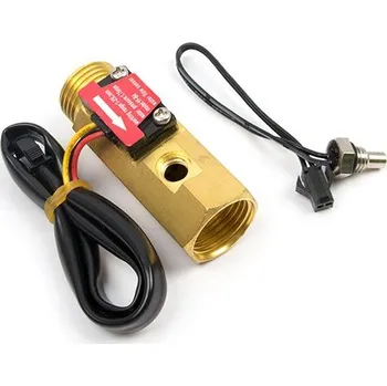 Vývojová deska Mosazný průtokoměr s termistorem YF-B4 1/2" 1-25l/min 5-15V