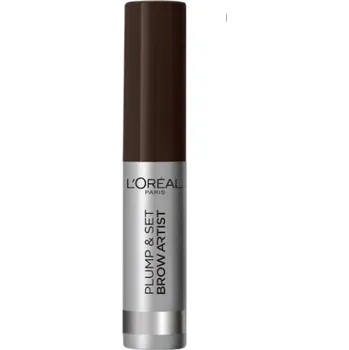 Řasenka L'Oréal Paris Brow Artist Plump & Set Voděodolná řasenka pro úpravu obočí 108 Dark Brunette 4,9 ml