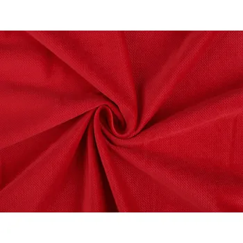 Velvet / samet strukturovaný jednobarevný
