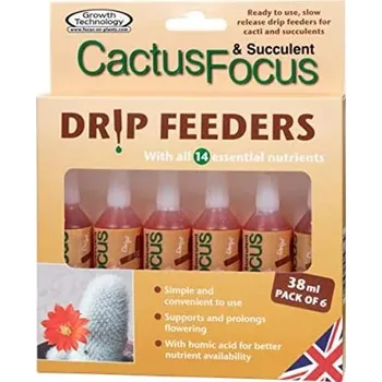 Hnojivo Growth Technology Cactus Focus Drip Feeders počet lahviček: 6x38ml celé balení