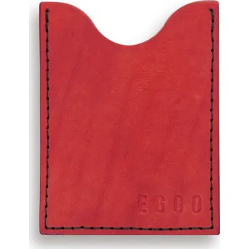 Eggo Pearson kožený obal na platební karty a doklady Červená