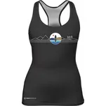 Tílko dámské elastické PADDLEBOARDING BLACK - velikost: 42