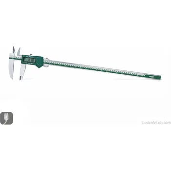 Posuvné měřítko Digitální posuvné měřítko 600/0,01 mm, seříznutá spodní ramena, vnitřní horní ramena INSIZE