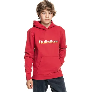 Pánská mikina mikina Quiksilver Primary Colors - RPY0/American Red 16 let