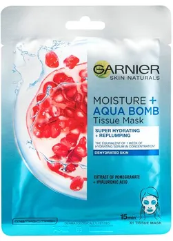 Pleťová maska Garnier Moisture & Aqua Bomb superhydratační textilní maska 28 g
