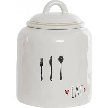 Dóza na potraviny Keramická dóza "ENJOY II" 14x14x18cm