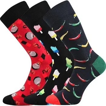 DEPATE barevné ponožky Lonka - NANUK (Lonka ponožky Depate mix G)