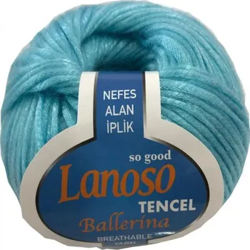 Příze Příze Ballerina 916 tyrkysová Lanoso