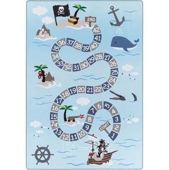 Ayyildiz Hali Kusový koberec PLAY 2908 Blue Rozměr 80x120 cm