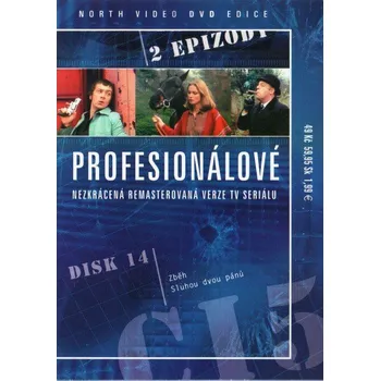 DVD film Profesionálové - DVD 14 (2 díly) - nezkrácená remasterovaná verze (papírový obal)
