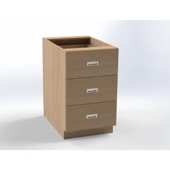 přebalovací pult a komoda Skříňka pro přebalovací pult se 3 zásuvkami, š.52,5 cm