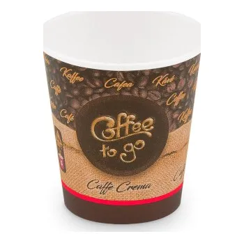 Jednorázové nádobí Kelímek papírový 200 ml, s potiskem, 50 ks
