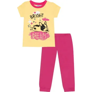 Dívčí pyžamo Dívčí pyžamo - Winkiki WKG 11048 - žlutá Barva: Žlutá, Velikost: 98