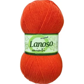 Příze Příze Minti 906 oranžová Lanoso