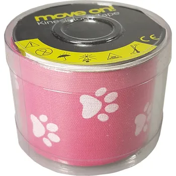 Tejpovací páska Kineziologické tejpy MOVE ON! Tape pro děti růžová