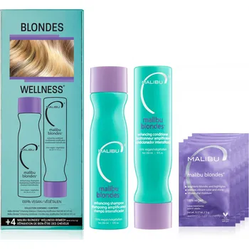 Kosmetická sada Sada péče pro blond vlasy MALIBU C Blondes® Enhancing Collection 2 x 266 ml