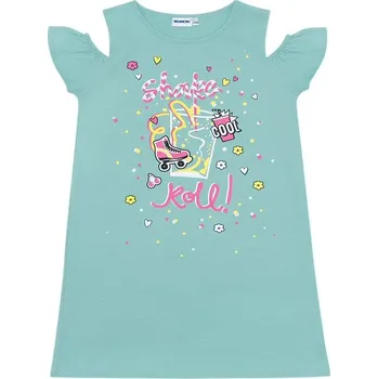 Dívčí šaty Dívčí šaty - WINKIKI WJG 01740, mentolová Barva: Mentolová, Velikost: 152
