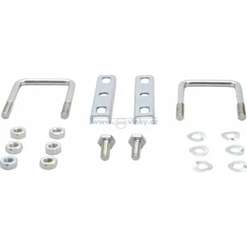 Tanatech Třmeny na oj 60x60mm pro držák kolečka