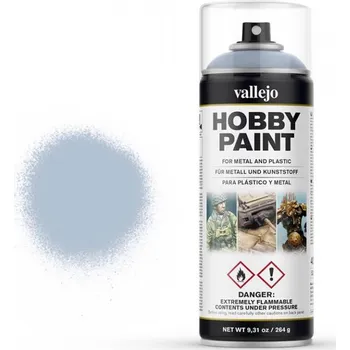 Barva ve spreji Vallejo Hobby Spray Paint 28020 Wolf Grey 400 ml