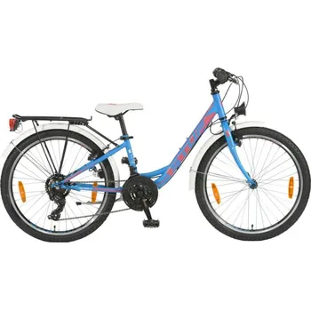 Recenze STUF Feather 24" 2021 modré Dětské kolo Recenze STUF Feather 24" 2021 modré