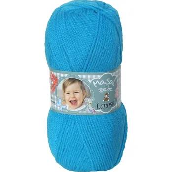 Příze Příze Masal Bebe 916 tyrkysová Lanoso