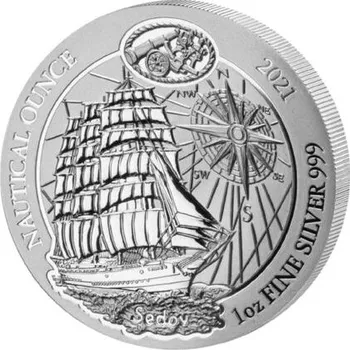 Stříbrná mince Sedov (Nautical Ounce) 1 Oz 2021 - (5.)