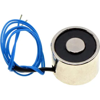 Vývojová deska Přídržný elektromagnet s permanentním magnetem - 12V, 4,5kg/45N - 20 x 23 mm