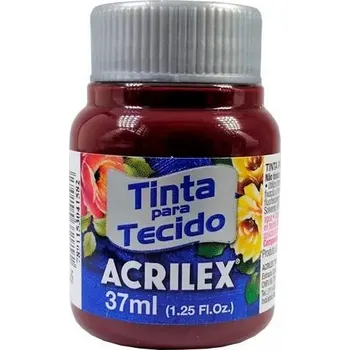 Speciální výtvarná barva Acrilex Barva na textil 37ml - vínová 565
