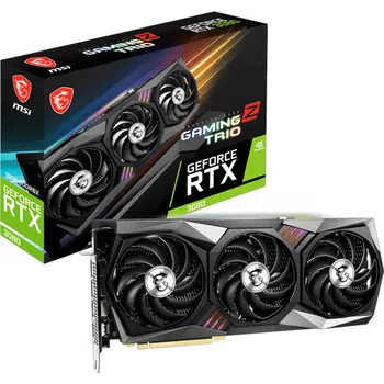 MSI GeForce RTX 3080 GAMING Z TRIO 10G LHR Grafická karta MSI GeForce RTX 3080 GAMING Z TRIO 10G LHR