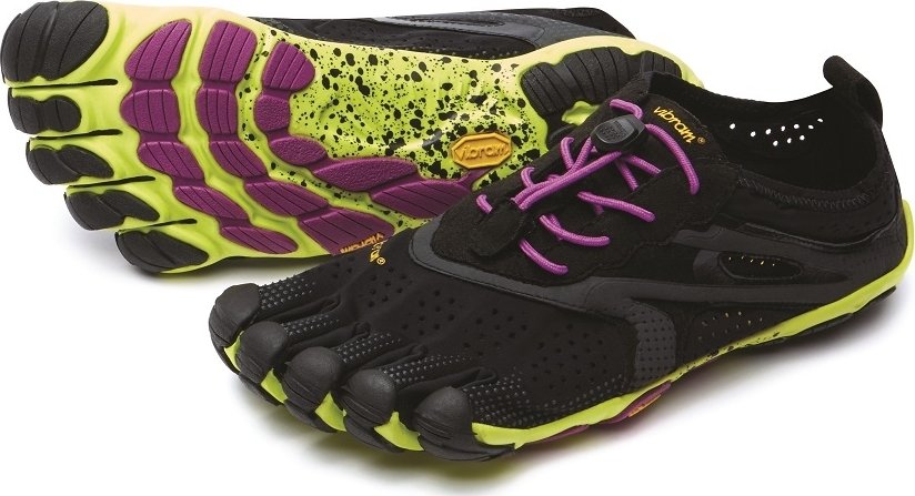 Vibram Fivefingers Fivefingers V-RUN black/yellow/purple Velikost: 41