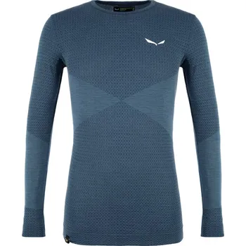 Pánské termo spodní prádlo Salewa Zebru Medium Warm AMR Tee M dark denim - S